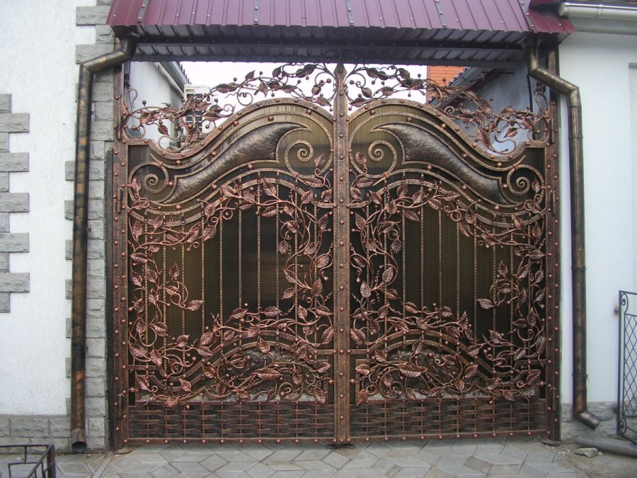 Инком кованые ворота