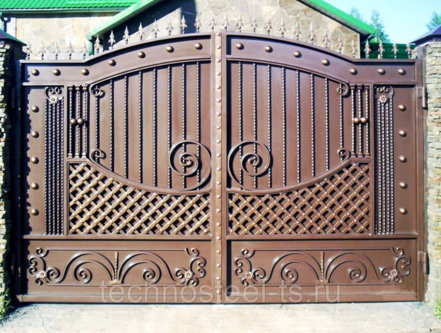 Кованые ворота