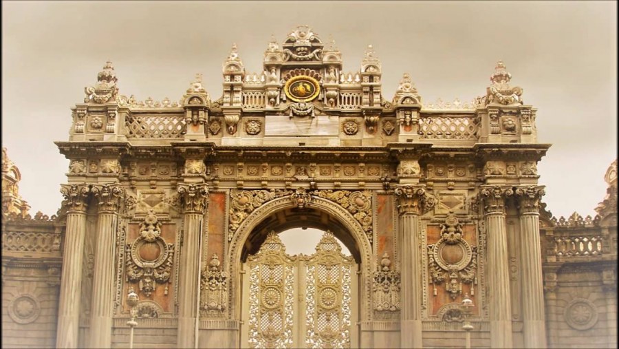 Кованые ворота в стиле Барокко