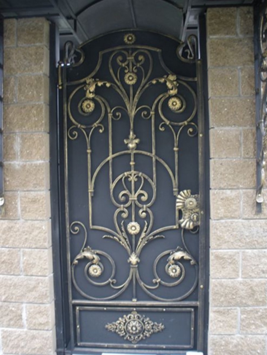 Кованые ворота Афины Сикард