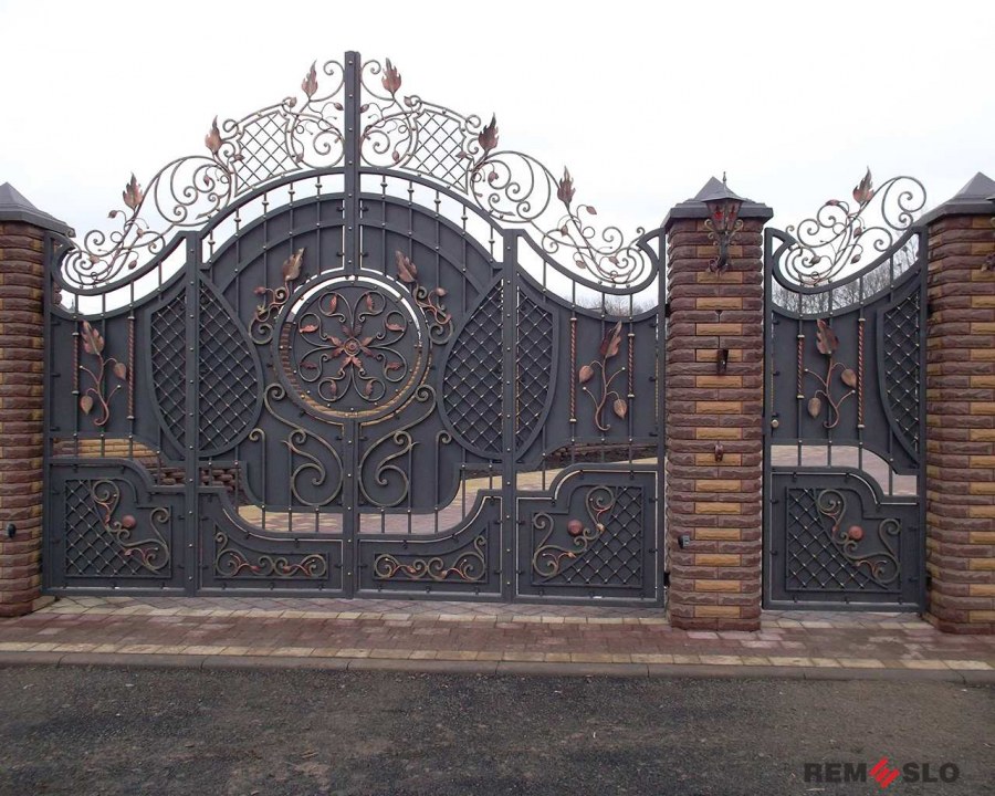 Кованые ворота v-036 (1 кв.м.)