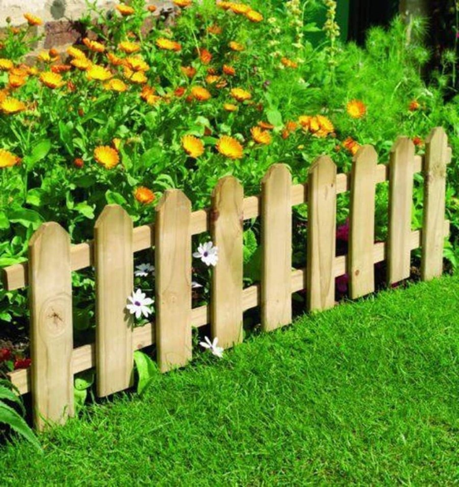 Заборчик для клумбы