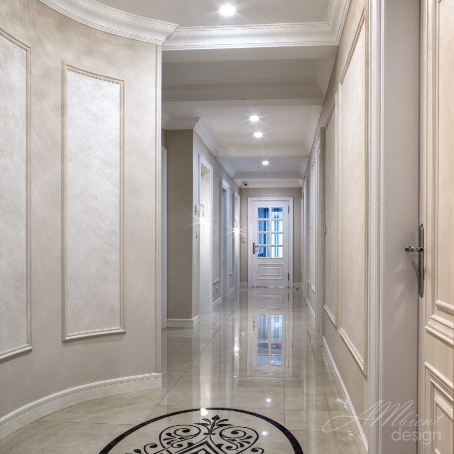 Венецианская штукатурка в неоклассике