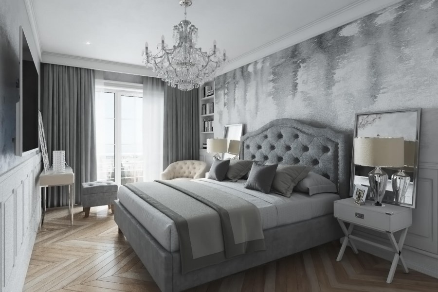 Декоративная штукатурка в интерьере Неоклассика