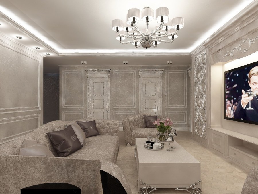 Потолки стиле неоклассицизм