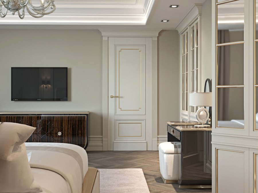 Декоративная штукатурка в коридоре