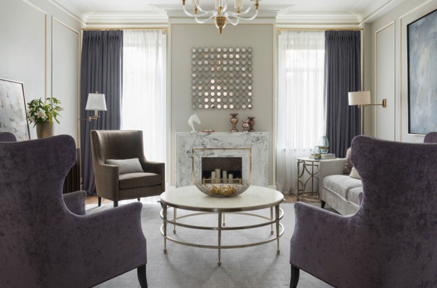 Камин в прихожей