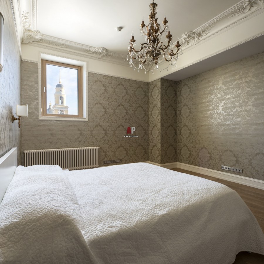 Обои в спальню Неоклассика