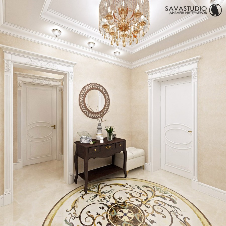 Прихожая Неоклассика и арт деко