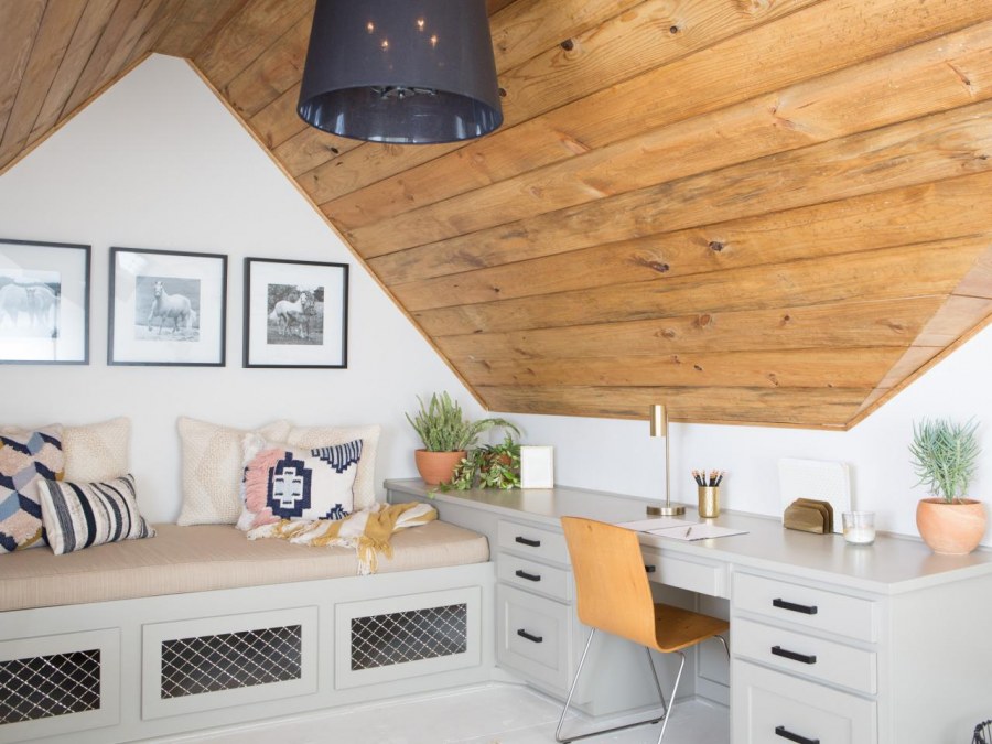 Небольшой кабинет на мансарде
