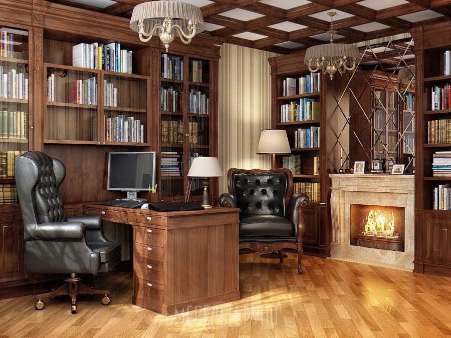 Рабочий кабинет на даче