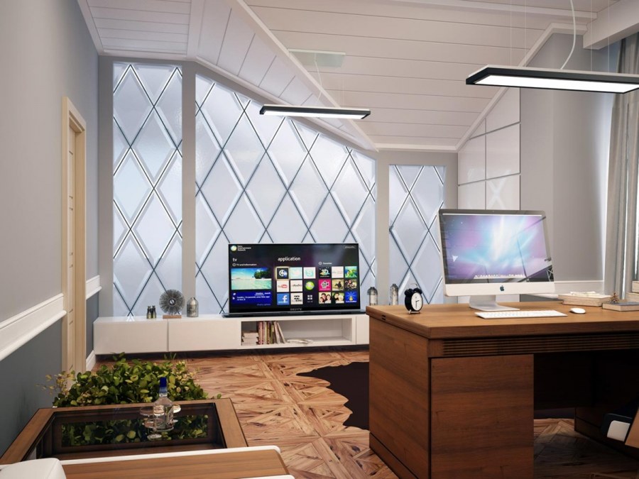 Рабочий кабинет на даче