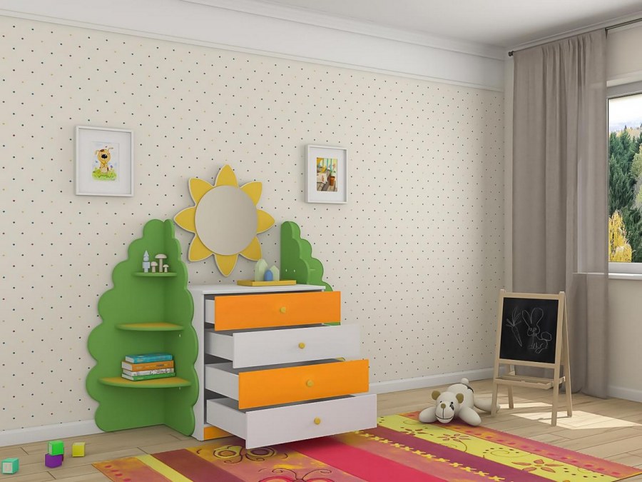 Комод в детскую комнату