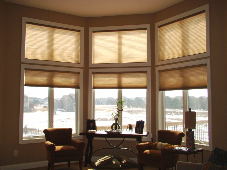 Жалюзи на высокие окна