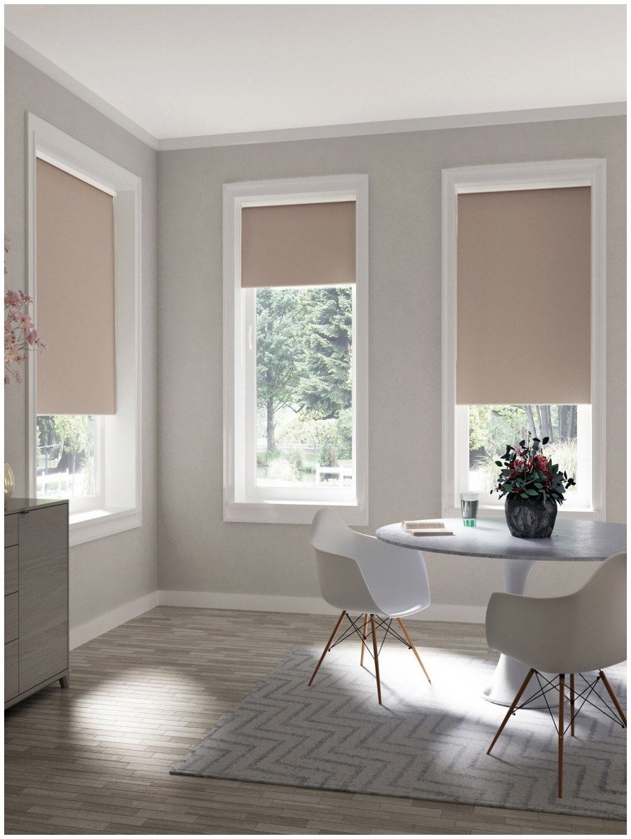 Рулонные шторы блэкаут Кристалл