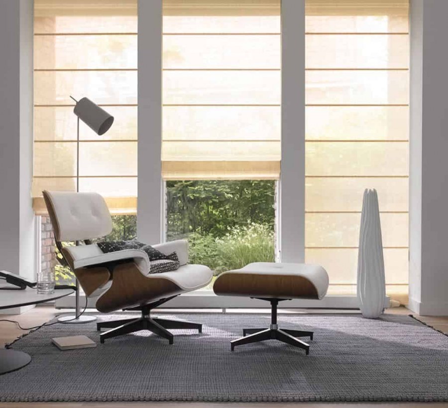 Римская штора в офис