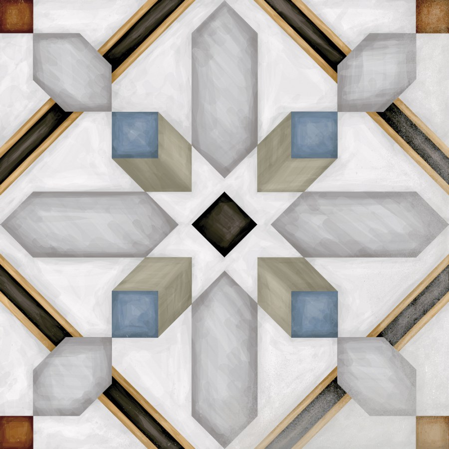 Плитка Vives Vodevil Demel Multicolor