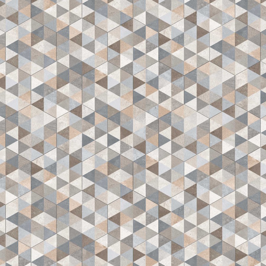 Плитка Vives hexagono Fingal