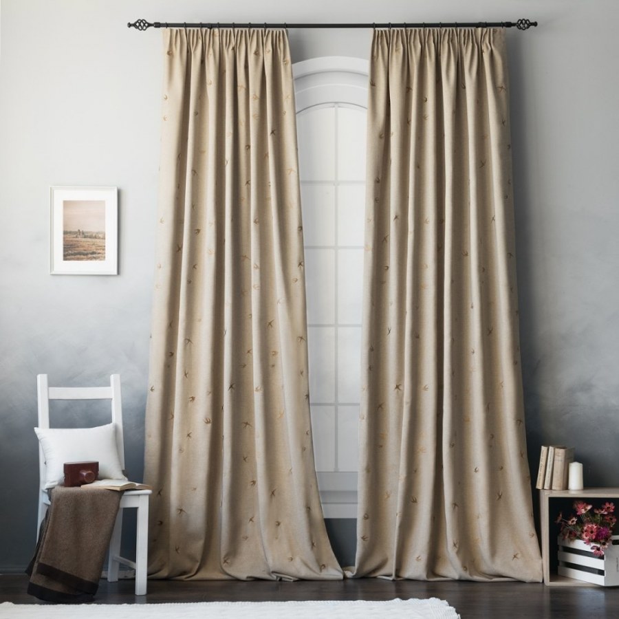 Blv комплект штор Билли серый