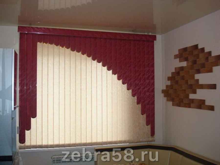 Мультифактурные жалюзи арка