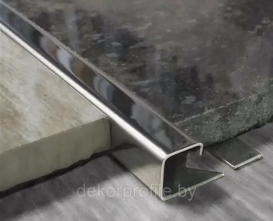 Профиль п-образный нержавеющий AISI 304