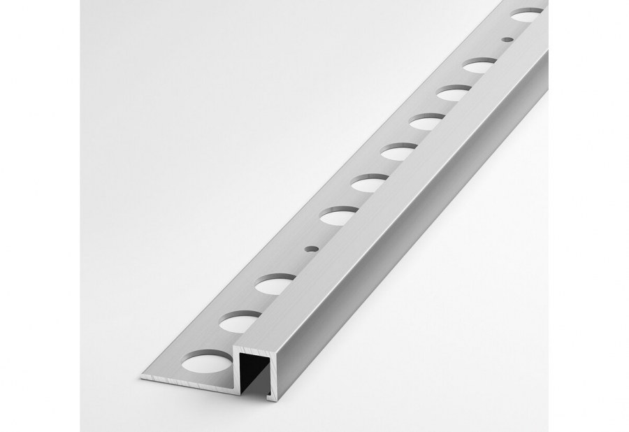 Профиль для плитки анод. Алюм. 9 Мм, 2,7 м серебро (пк01-2700-01л)