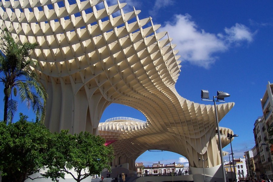 Метрополь парасоль в Испании, г. Севилья