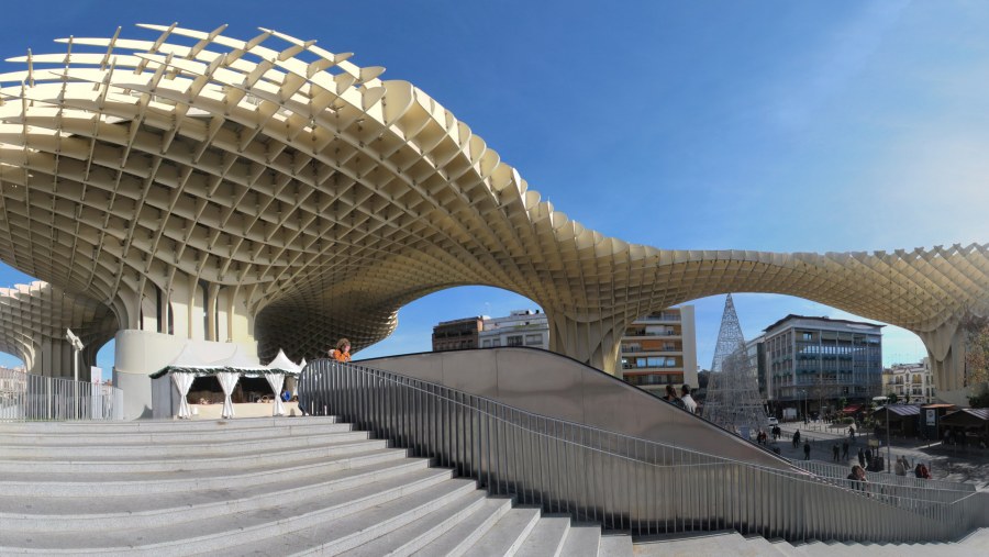 Metropol Parasol Севилья Испания 2011 Архитектор