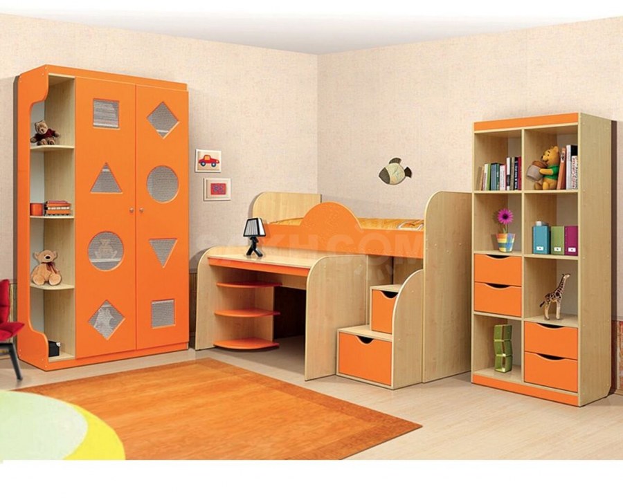 Кровать-чердак итальянский мотив 51.102.00