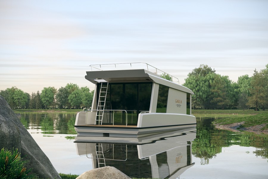 Плавучий дом хаусбот