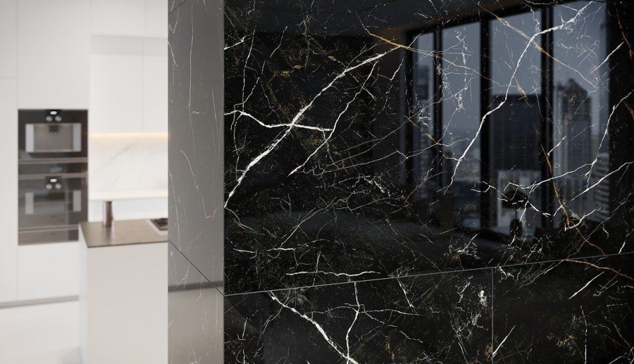 Керамогранит Meissen Royal Black черный