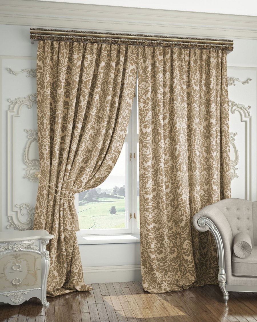 Портьеры Arco Doro if 201 на ленте 260 см