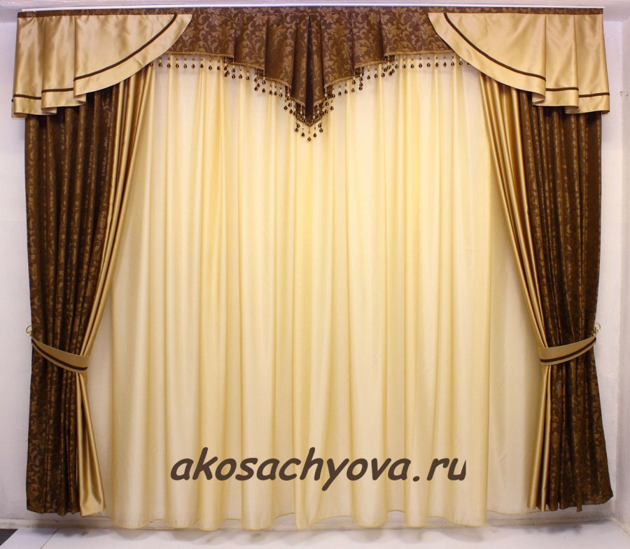 Шторы с ламбрекеном