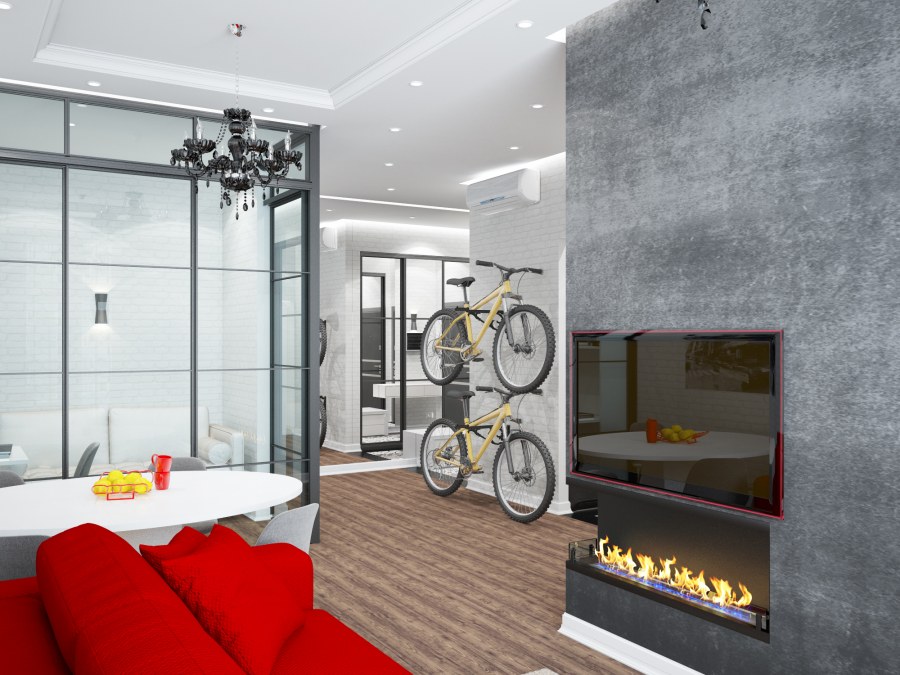 Дизайн интерьера квартиры в ЖК на Заречной улице