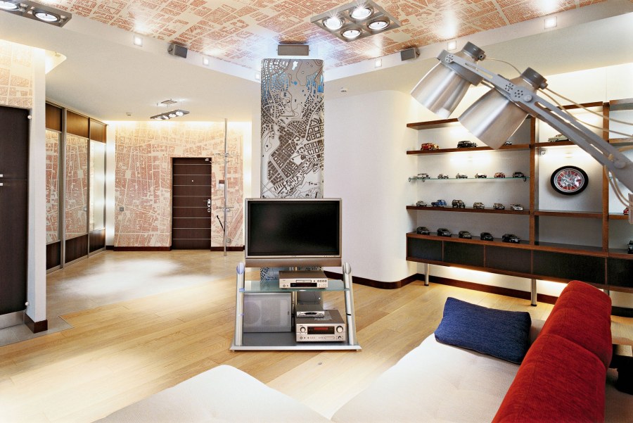 Дизайн квартиры с мужским характером