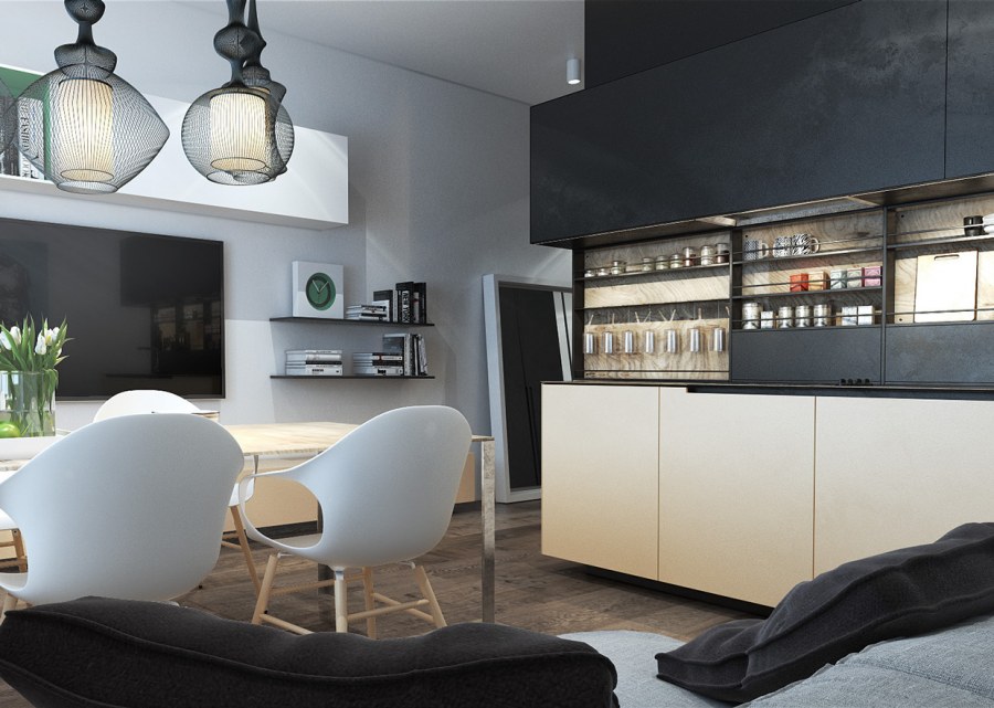 Дизайн апартаментов для сдачи в стиль