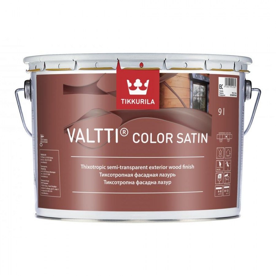 Тиккурила Валтти колор EC (Valtti Color) антисептик бесцветный (9л)