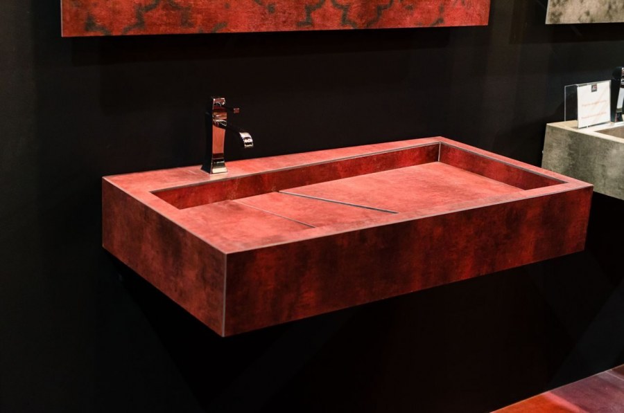 Раковина из керамогранита для ванной