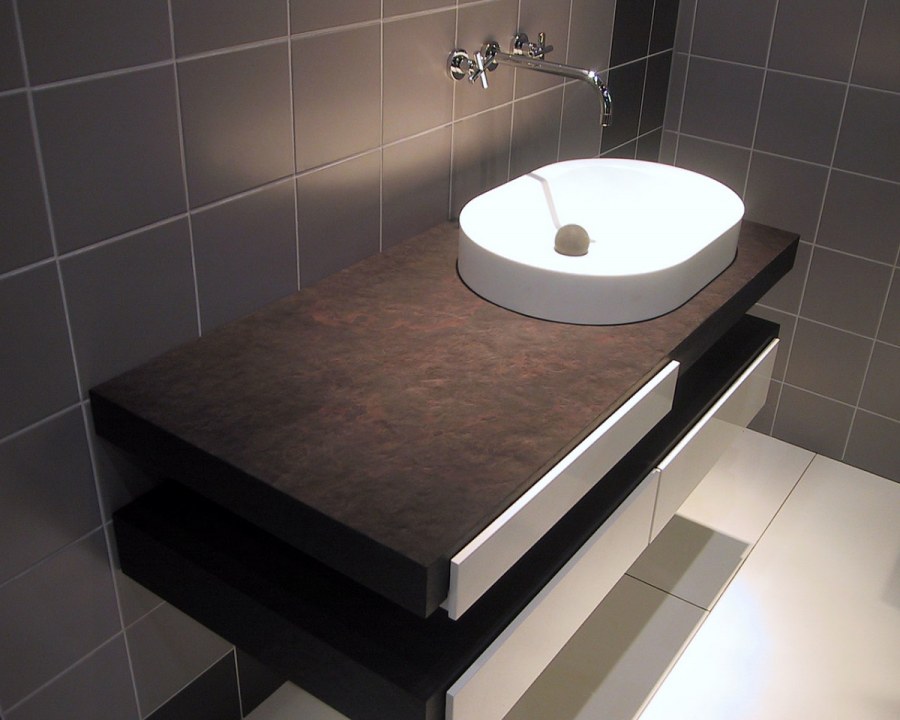 Столешница под раковину из камня