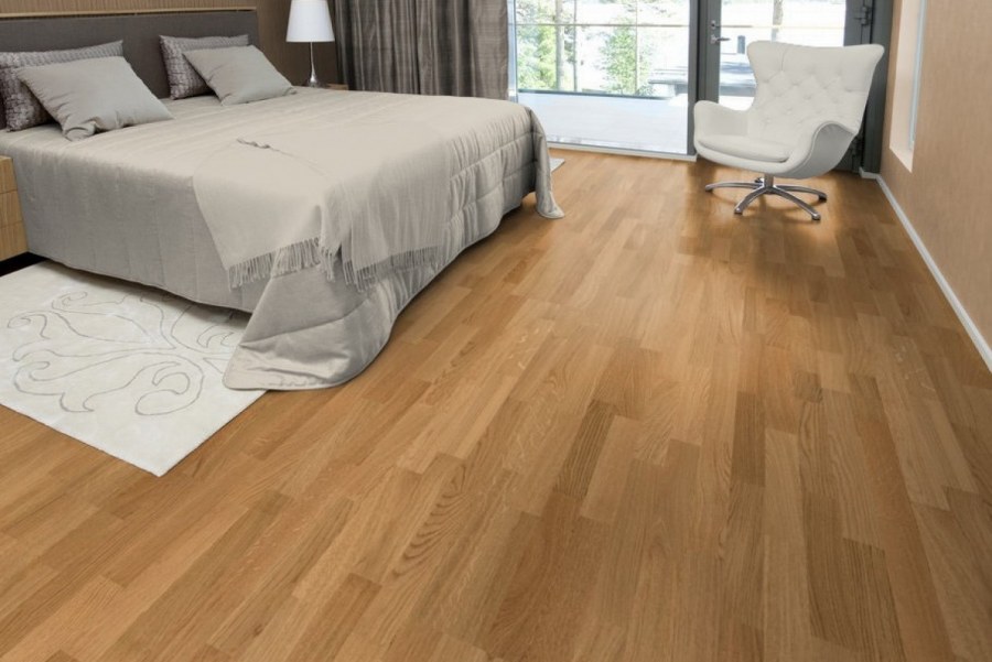 Паркетная доска Karelia ясень Country Vanilla Matt 3s (3,41м2)