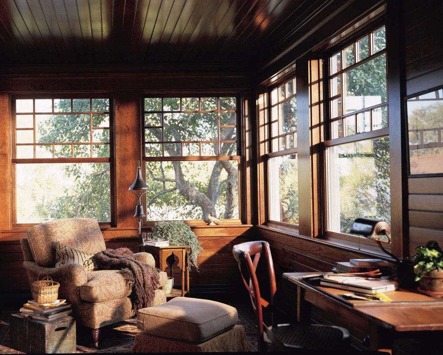 Уютная гостиная в деревенском стиле