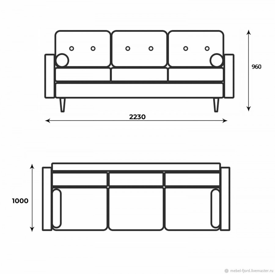 Современные диваны