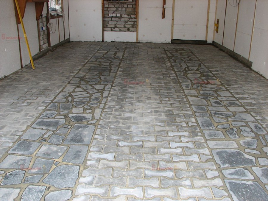 Плитка для пола в гараже