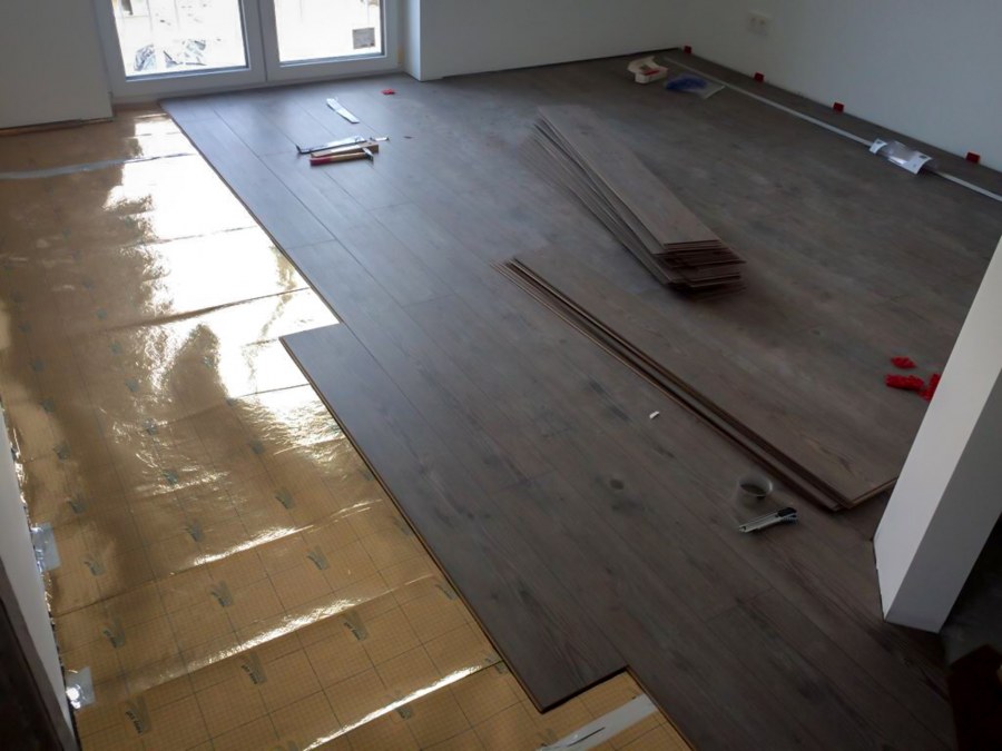 Правильная укладка ламината