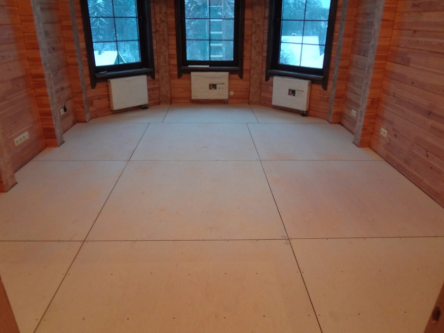 Отделка полов в доме