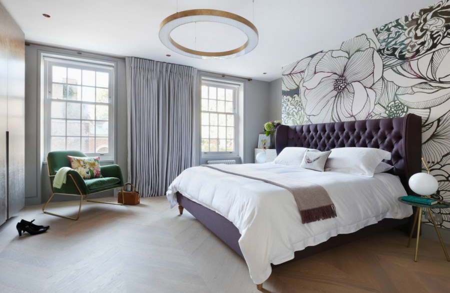 Спальная в скандинавском стиле