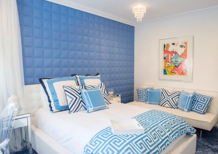 Спальня Сканди серая