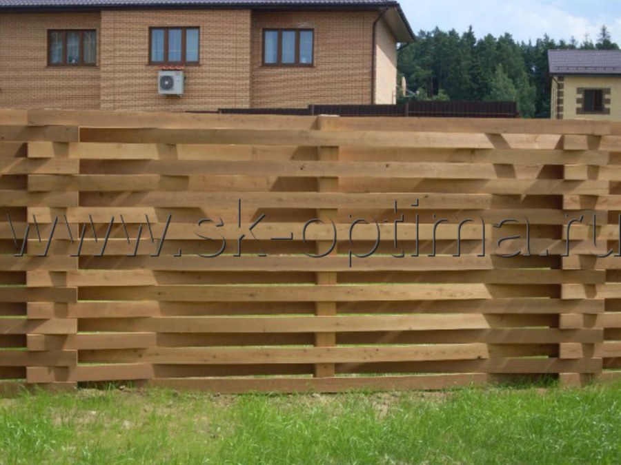 Забор Австрийская плетенк