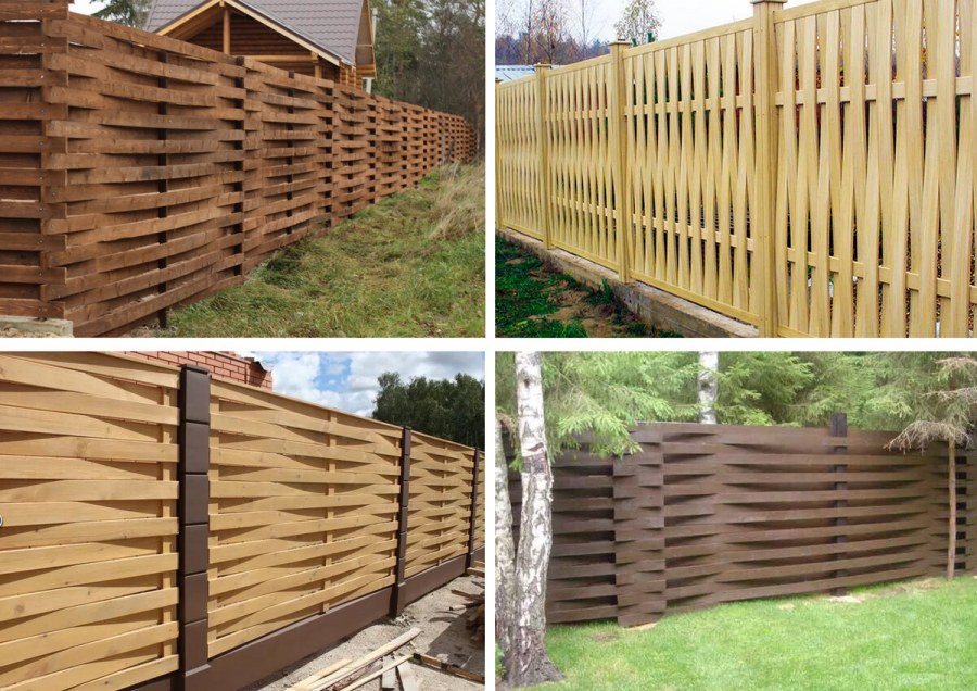 Забор Австрийская плетенка