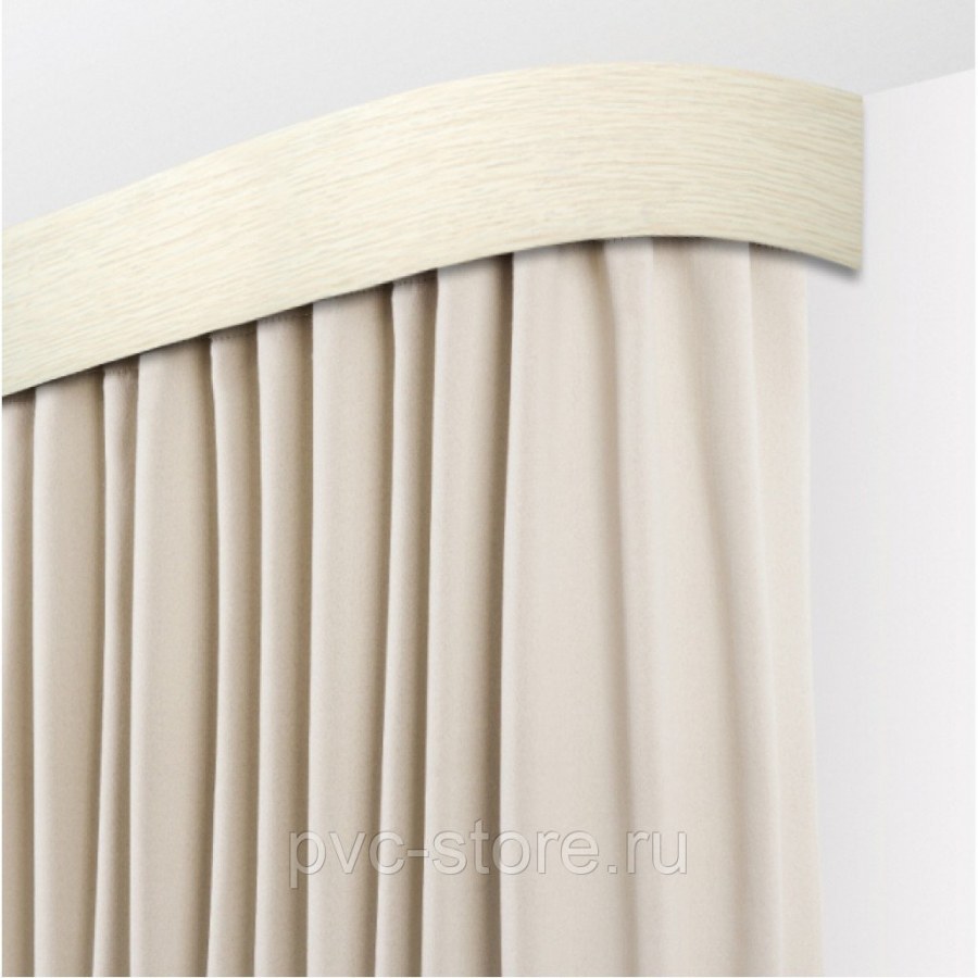 Карниз потолочный 2-х рядный 3м